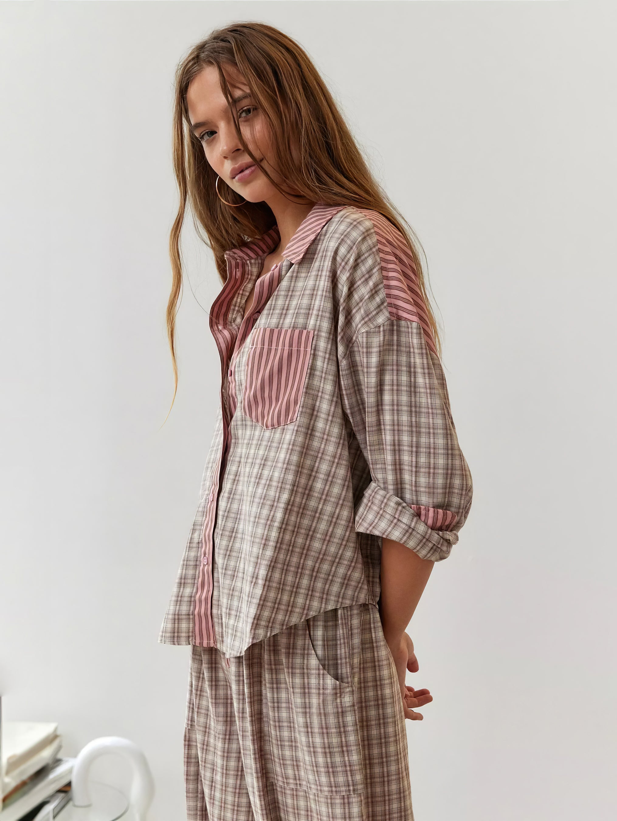 Lockeres Pyjama-Set für Frauen
